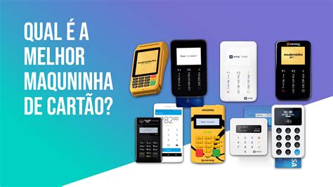 melhores taxas maquina de cartão 2019 Maquininha com as menores taxas do Brasil, conta e cartão digital com 1